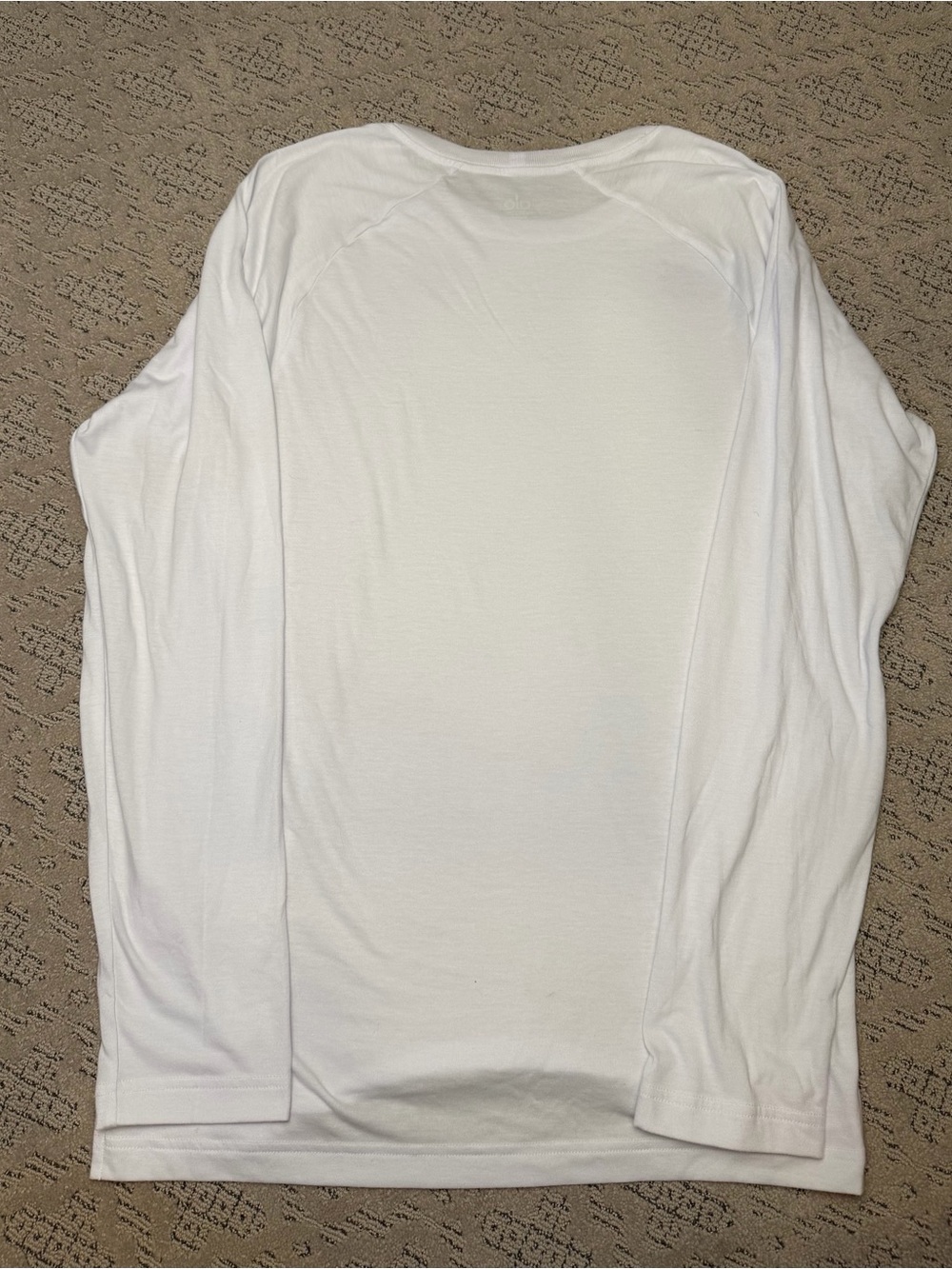 ALO Yoga Men's white Crewneck